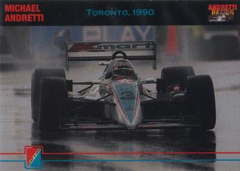 1992 Collect-a-Card Andretti Family Racing #01 Toronto 1990 Front