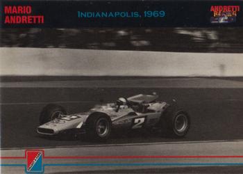 1992 Collect-a-Card Andretti Family Racing #02 Indianapolis 1969 Front