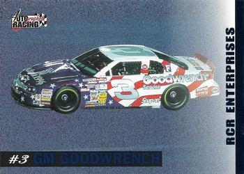 1996 Score Board Autographed #25 Dale Earnhardt's Car Front