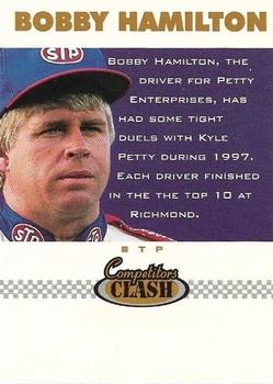 1997 Score Board Autographed #46 Bobby Hamilton / Kyle Petty Front