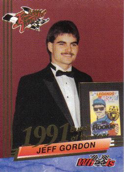 1993 Wheels Rookie Thunder #37 Jeff Gordon Front