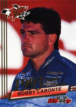 1993 Wheels Rookie Thunder #33 Bobby Labonte Front