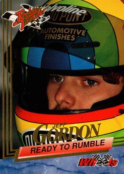 1993 Wheels Rookie Thunder #82 Jeff Gordon Front