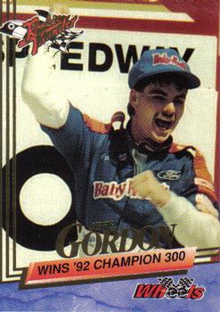1993 Wheels Rookie Thunder #71 Jeff Gordon Front