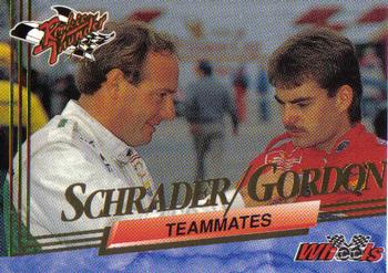 1993 Wheels Rookie Thunder #98 Ken Schrader / Jeff Gordon  Front