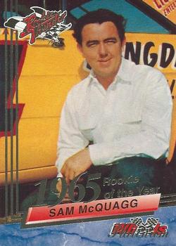 1993 Wheels Rookie Thunder - Platinum #8 Sam McQuagg Front