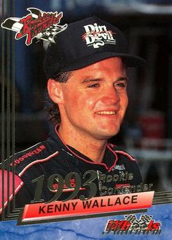 1993 Wheels Rookie Thunder - Platinum #34 Kenny Wallace Front
