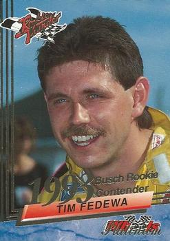 1993 Wheels Rookie Thunder - Platinum #40 Tim Fedewa Front