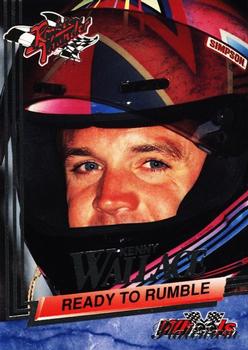 1993 Wheels Rookie Thunder - Platinum #83 Kenny Wallace Front