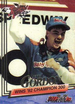 1993 Wheels Rookie Thunder - Platinum #71 Jeff Gordon Front
