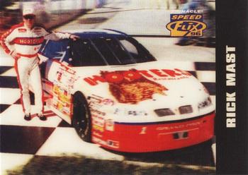 1996 Pinnacle Speedflix #12 Rick Mast Front