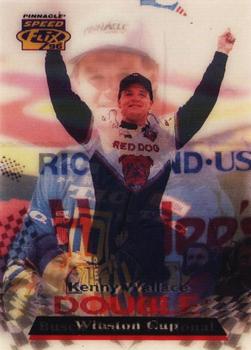 1996 Pinnacle Speedflix #49 Kenny Wallace Front