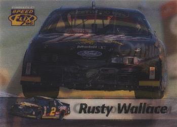 1996 Pinnacle Speedflix #73 Rusty Wallace Front