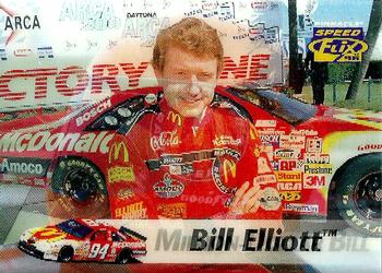 1996 Pinnacle Speedflix #78 Bill Elliott Front