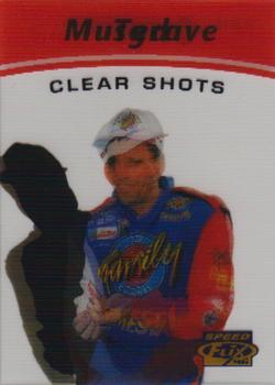 1996 Pinnacle Speedflix - Clear Shots #11 Ted Musgrave Front