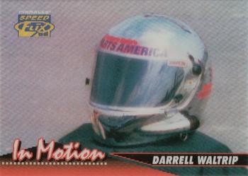 1996 Pinnacle Speedflix - In Motion #7 Darrell Waltrip's Helmet Front
