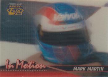 1996 Pinnacle Speedflix - In Motion #8 Mark Martin's Helmet Front