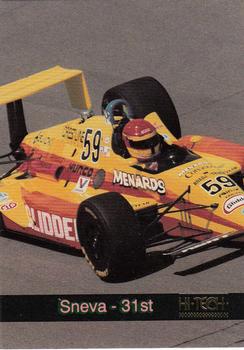 1993 Hi-Tech Indy #30 Tom Sneva Front