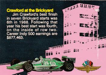 1993 Hi-Tech Indy #60 Jim Crawford Back
