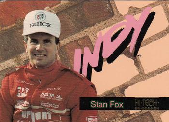 1993 Hi-Tech Indy #62 Stan Fox Front