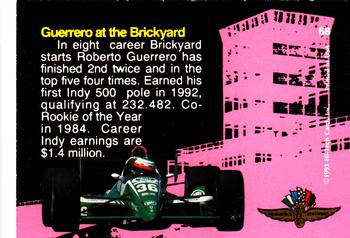 1993 Hi-Tech Indy #68 Roberto Guerrero Back
