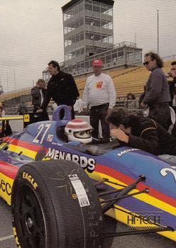1993 Hi-Tech Indy #76 Rookie Test Front