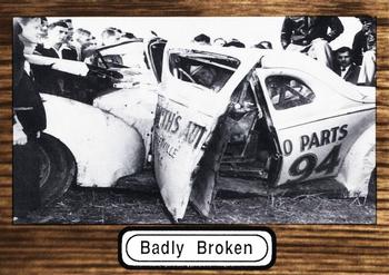 1991 Galfield Press Pioneers of Racing #43 Badly Broken Front