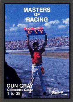 1989-90 TG Racing Masters of Racing #1 Gun Gray Front