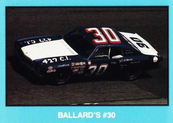 1989-90 TG Racing Masters of Racing #79 Walter Ballard's Car Front