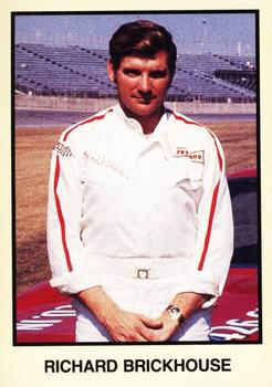 1989-90 TG Racing Masters of Racing #206 Richard Brickhouse Front