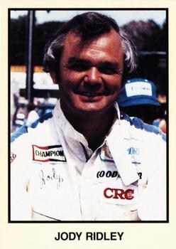 1989-90 TG Racing Masters of Racing #212 Jody Ridley Front