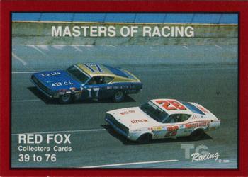 1989-90 TG Racing Masters of Racing #NNO Red Fox Front