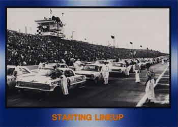 1991-92 TG Racing Masters of Racing Update #4 Starting Lineup Front