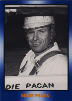 1991-92 TG Racing Masters of Racing Update #34 Eddie Pagan Front