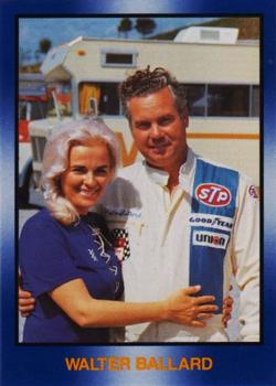 1991-92 TG Racing Masters of Racing Update #78 Walter Ballard Front