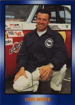 1991-92 TG Racing Masters of Racing Update #88 Don White Front