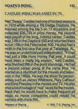 1991-92 TG Racing Masters of Racing Update #132 Neil Castles' Car Back