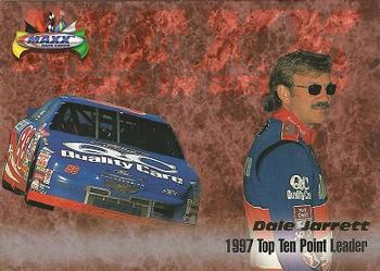 1998 Maxx 1997 Year In Review - Top 10 #P02 Dale Jarrett Front