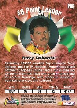 1998 Maxx 1997 Year In Review - Top 10 #P06 Terry Labonte Back