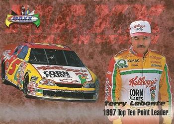 1998 Maxx 1997 Year In Review - Top 10 #P06 Terry Labonte Front