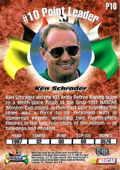 1998 Maxx 1997 Year In Review - Top 10 #P10 Ken Schrader Back