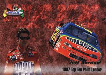 1998 Maxx 1997 Year In Review - Top 10 #P01 Jeff Gordon Front