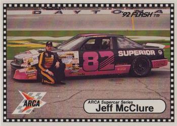 1992 Langenberg ARCA/Flash #38 Jeff McClure Front