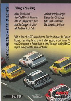 1994 Power #SL55 King Racing Back