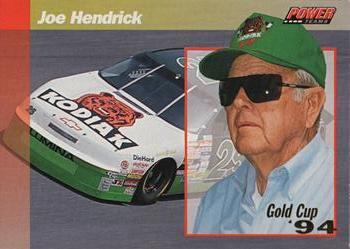 1994 Power - Gold Cup '94 #PT15 Joe Hendrick Front