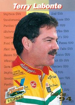 1994 Power - Gold Cup '94 #SL40 Terry Labonte Front