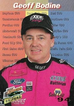 1994 Power - Gold Cup '94 #SL42 Geoff Bodine Front