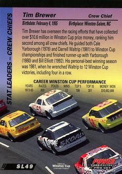 1994 Power - Gold Cup '94 #SL49 Tim Brewer Back
