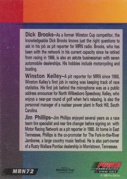 1994 Power - Gold Cup '94 #MRN72 Dick Brooks/Winston Kelley/Jim Phillips Back