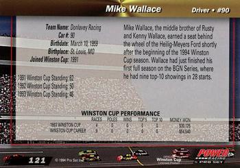 1994 Power - Gold Cup '94 #121 Mike Wallace Back